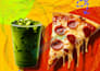 create a food ads ond coffee ads